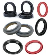 Dust Seal – Dust Seal for Shafts &amp; Cylinders, Prevents Dirt Ingress, Extends Seal Life, Wear Resistant Material, Suitable for Hydraulic Systems